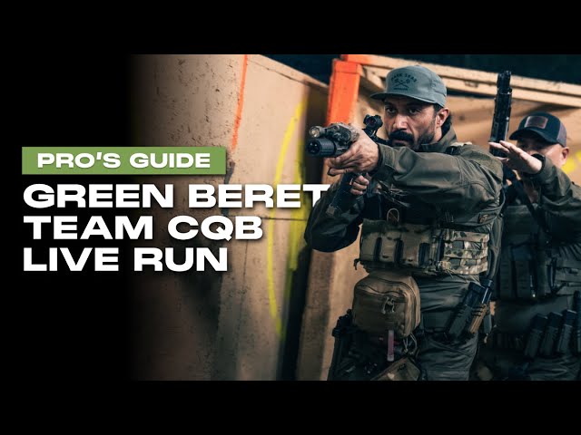 Live CQB Run | Pro's Guide to Team CQB