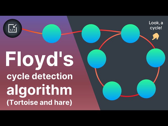 Floyd's cycle detection algorithm (Tortoise and hare) - Inside code
