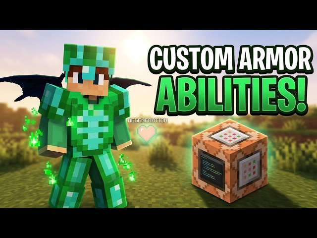Minecraft Command Block Guide: Custom Armor Abilities