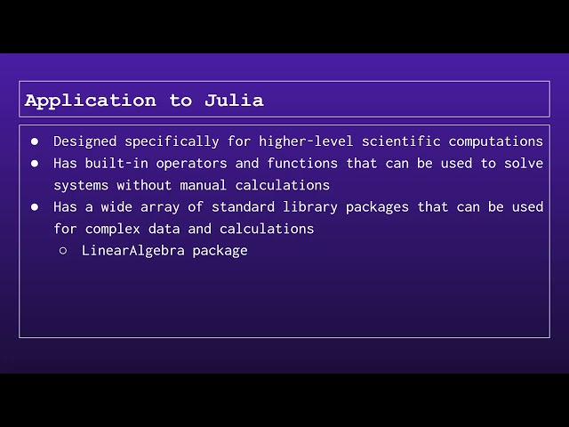CEE 492 Module 1 - Linear Algebra in Julia