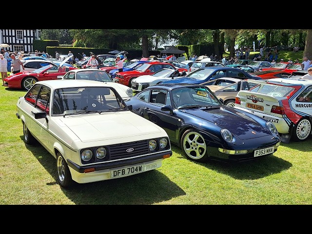 The 2026 Gawsworth Hall Youngtimer car show - what a turnout!