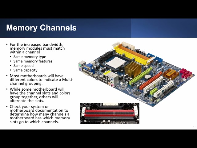 CompTIA A+ 06-06 Computer Primary Components - Part 6 - RAM