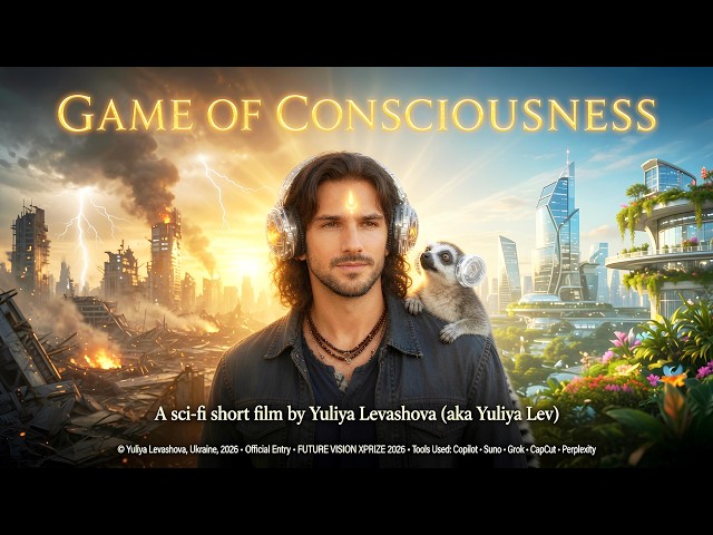 GAME OF CONSCIOUSNESS sci‑fi short film by Yuliya Levashova #FutureVisionXPRIZE