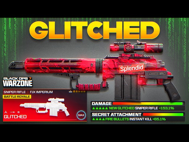 new BEST *GLITCHED* 1 SHOT SNIPER META in WARZONE BO7! (Best FJX Imperium Class Setup)