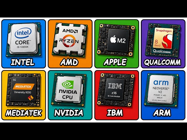 Every Hidden Advantage of Each CPU Brand Explained in 11 Minutes!