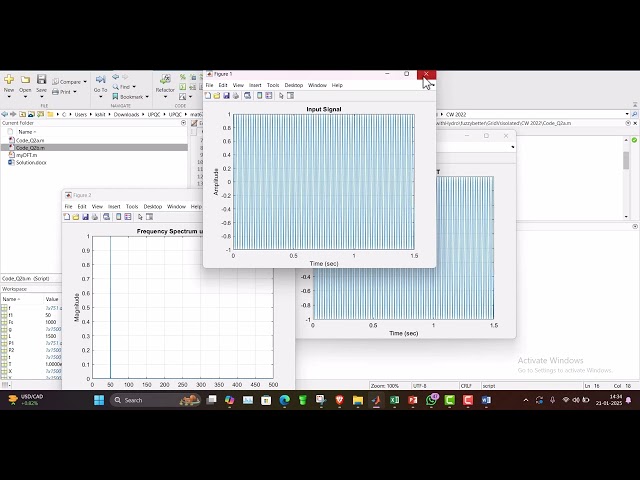 Computing DFT for Continuous & Discrete Signals in MATLAB | MATLABSolutions