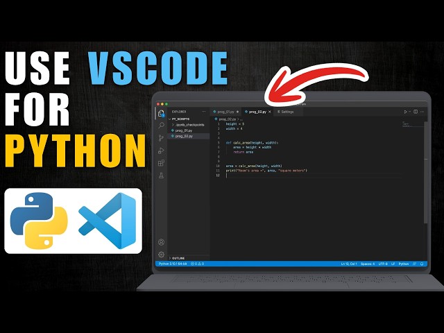 How To Run Python In VS Code - Python For Beginners | Python Tutorial VS Code Tutorial