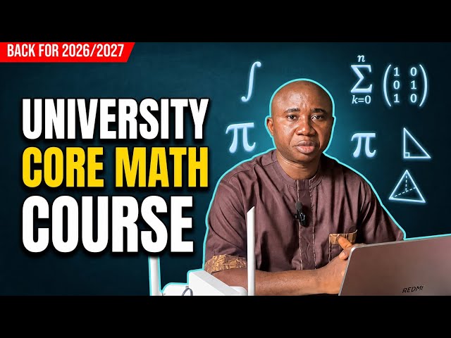 We Are Back! Free University Math Tutorials (Calculus, Linear Algebra & Topology) #maths 