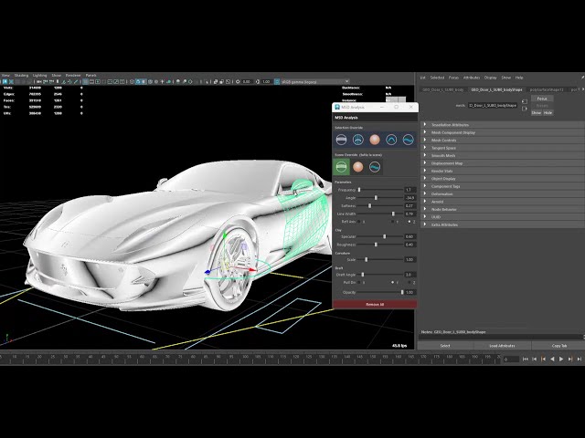MSD Analysis Unifies Surface Diagnostics in Maya out perpetual License