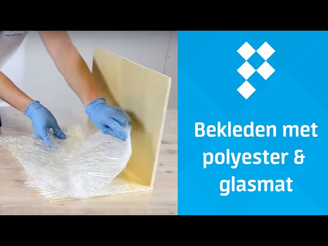 Coating with Polyester Resin and Fiberglass Mat