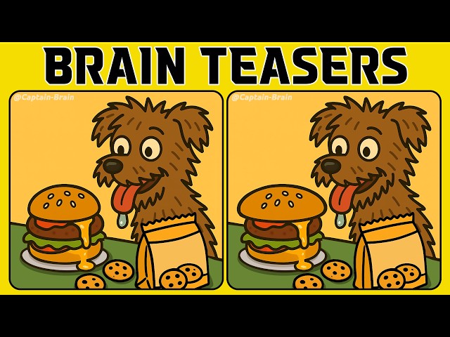Spot the Difference Brain Teasers You Can’t Resist (A Bit Tricky)
