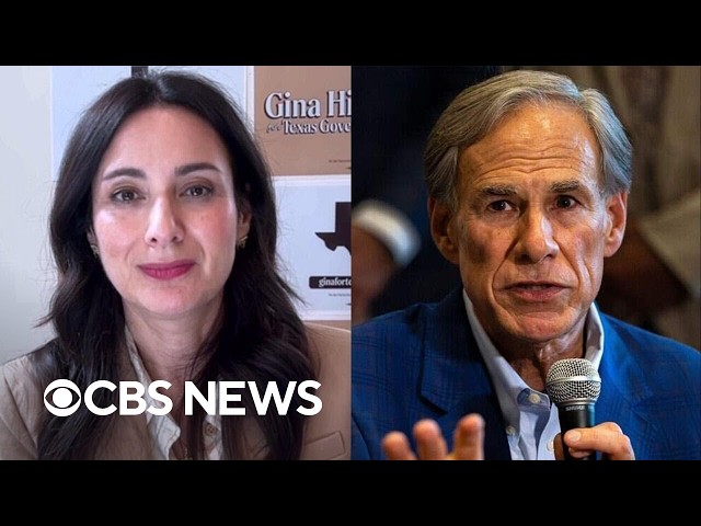 Texas gubernatorial candidate Gina Hinojosa claims Abbott will lift data center pause after election