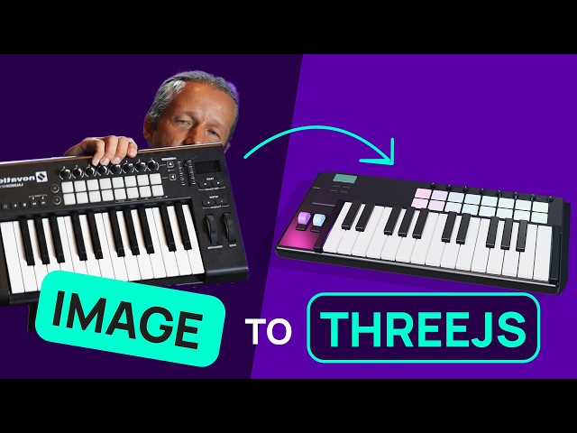 From Pictures of Objects to 3D Three.js in MINUTES
