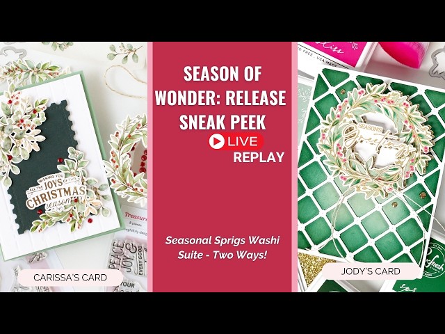 "Season of Wonder" 🎄 Sneak Peek Live with Carissa Wiley & Jody Morrow | + HUGE Giveaway!