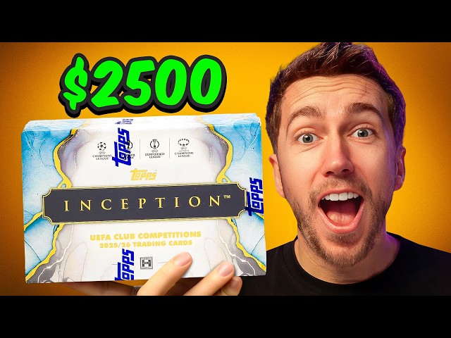 I Opened 4 Topps Inception Boxes Worth $2500!