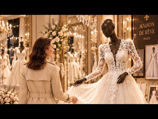Inside a Secret Paris Wedding Dress Fashion Show (I’m Speechless)