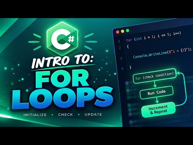 For loops C# basics
