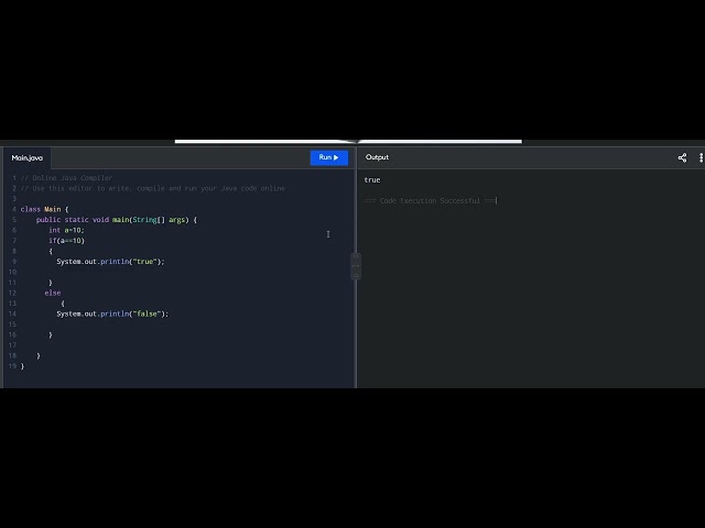 Basic if-else loop
