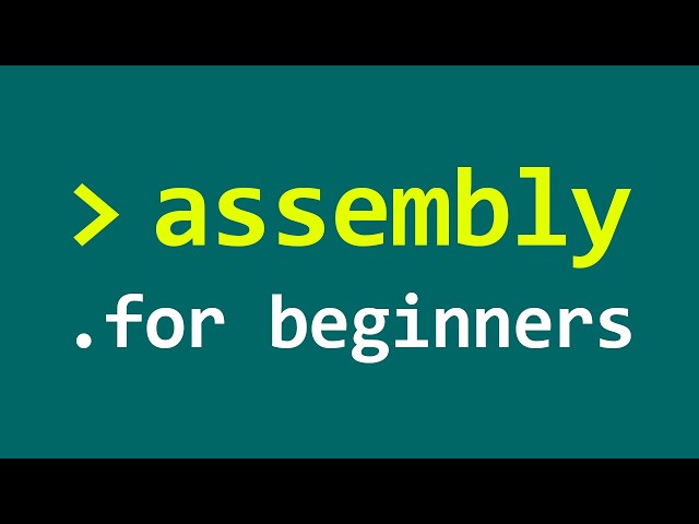 Learn Assembly For Beginners | Introduction to Assembly | Assembly Tutorial x86-64 Architecture