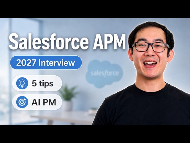 5 Tips to Ace Salesforce APM 2027 Internship