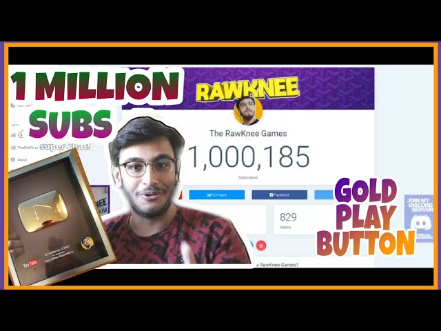 HITTING 1 MILLION SUBS 3 TIMES | RAWKNEE GAMES | GENIESE WORLD RECORD | STREAMPLAY |
