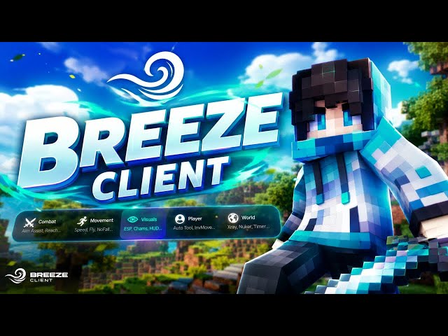 OP Breeze Client (1.21 - 1.21.11+) - Best Free Minecraft Hacked Client for PvP in 2026! | Java