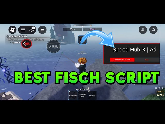 [NEW!] Fisch Script (Speed Hub X) [1000% WORKING] Dupe Money, Farming Fish, Fast Catch, Megalodon