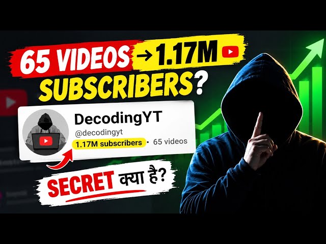   How @decodingyt Cracked Algorithm