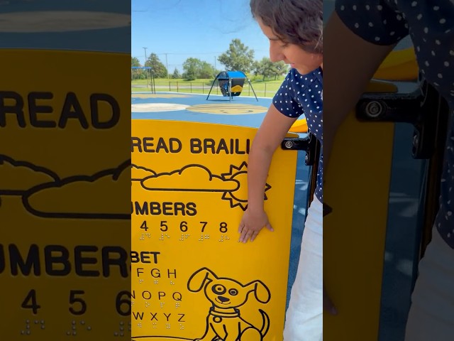Kids Learn How Blind People Read! What is Braille