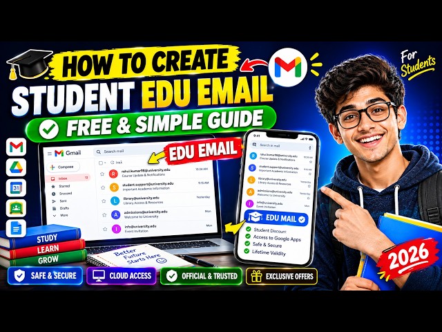 How to Activate Student EDU Email | Easy Step-by-Step Guide 2026 ✅
