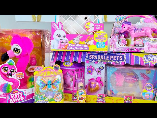 ASMR 34+ Minutes Toys Oddly Satisfying Unboxing | Pets Alive & Little Live Pets