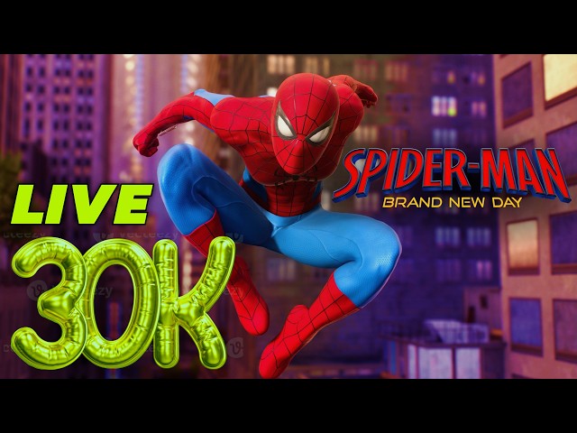 LIVE 🎉 30K Spider-Verse Jogando Marvel's Spider-Man 2  🕷