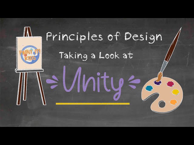 Art Education - Principles of Design - Unity - Getting Back to the Basics - Art Lesson