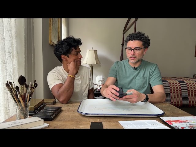 OUR CHOICES FOR WATERCOLOR PAINTS AND PALETTES - With Rajiv Surendra and Marcelo Daldoce