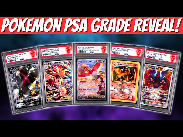 I Graded My Pokemon Cards With PSA! (Spoiler: It went well)