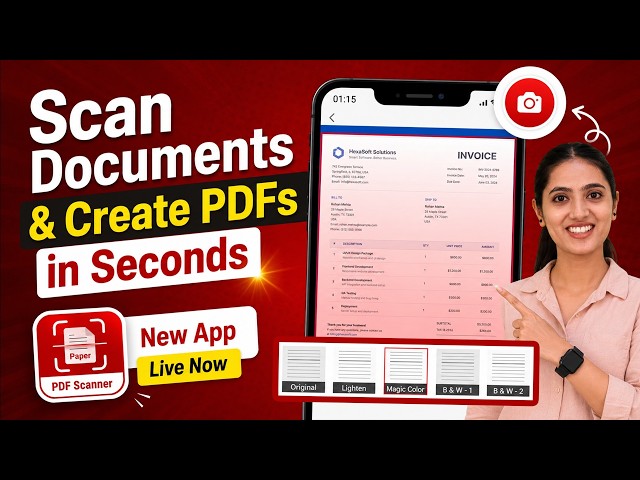 Paper: Scanner & PDF Creator - Best Free Document Scanner App for Android | Systweak