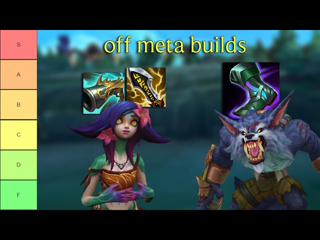 Off Meta Builds Tierlist