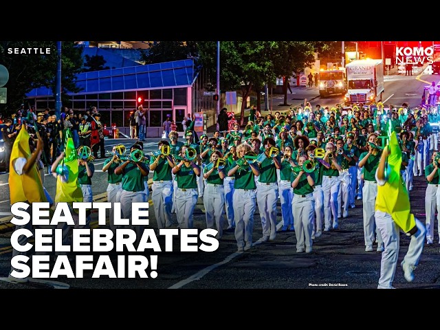 Seafair Torchlight Parade & 5K hosts successful second year on Seattle Waterfront