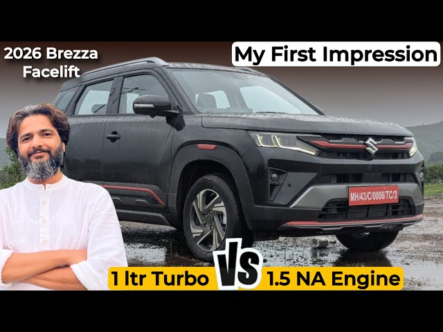 Brezza 2026 Facelift Underbody CNG Boosterjet Engine Pros and Cons by Technical Gyan 