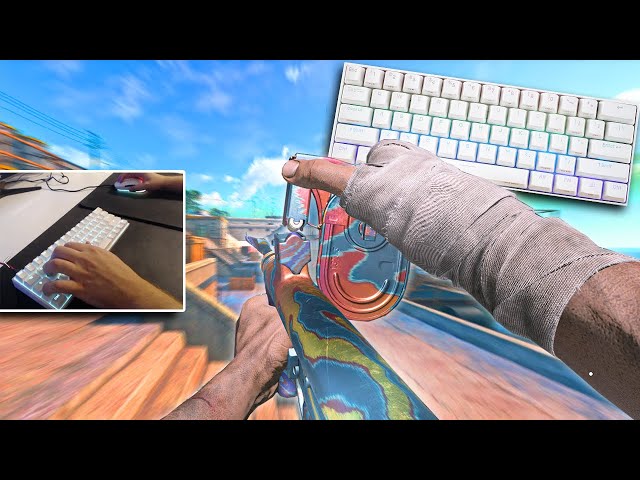 Anne Pro 2 Warzone ASMR Chill😌Satisfying Owen Gun Keyboard and Mouse Gameplay Smooth 1440p