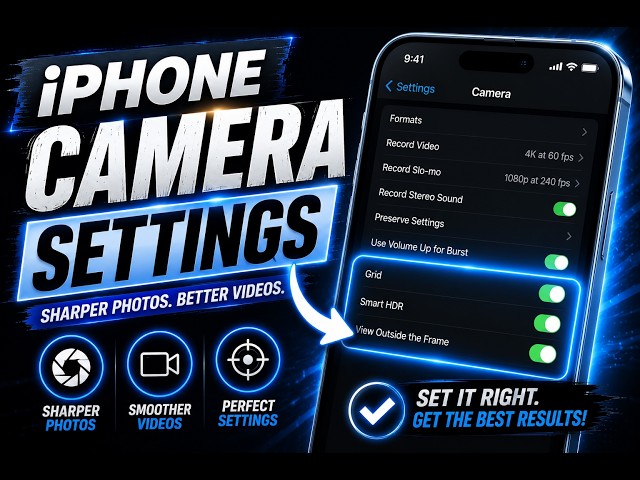 Stop Using Your iPhone Camera Like This! Fix These Settings First!