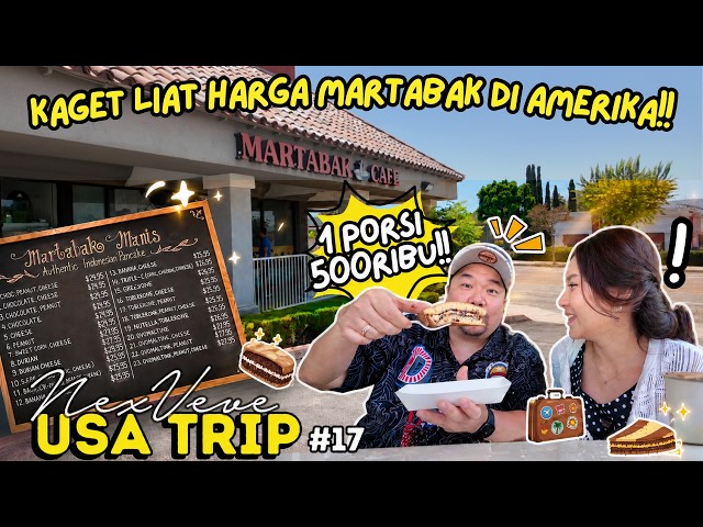 TERNYATA SEGINI HARGA MARTABAK DI AMERIKA!! SEENAK APA RASANYA??