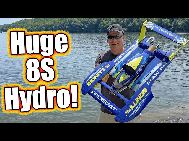 Insane 8S Hydro RC Boat Is For Real Drivers! NEW ProBoat U-34