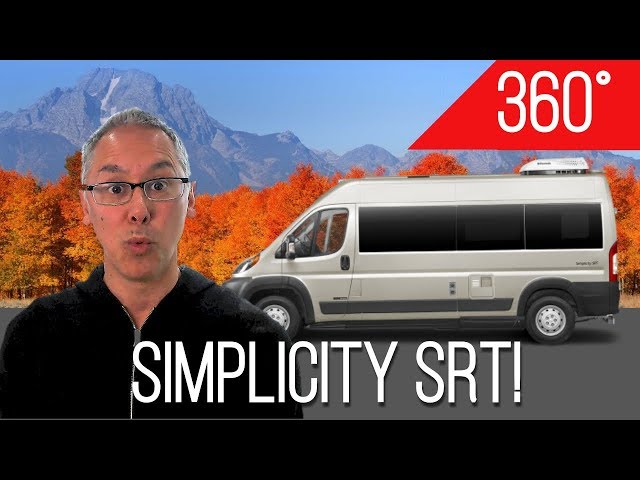 360 Video Tour | Simplicity SRT by Roadtrek | An Affordable, Entry-level Class B Camper Van