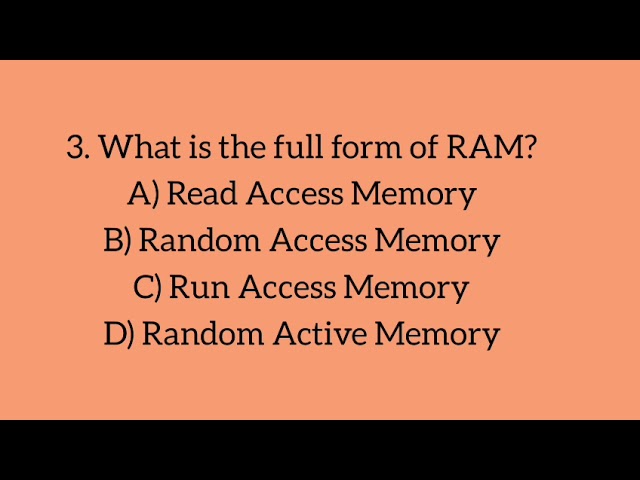 💻 5 Important Computer MCQs | Test Your Computer Knowledge | Computer Quiz