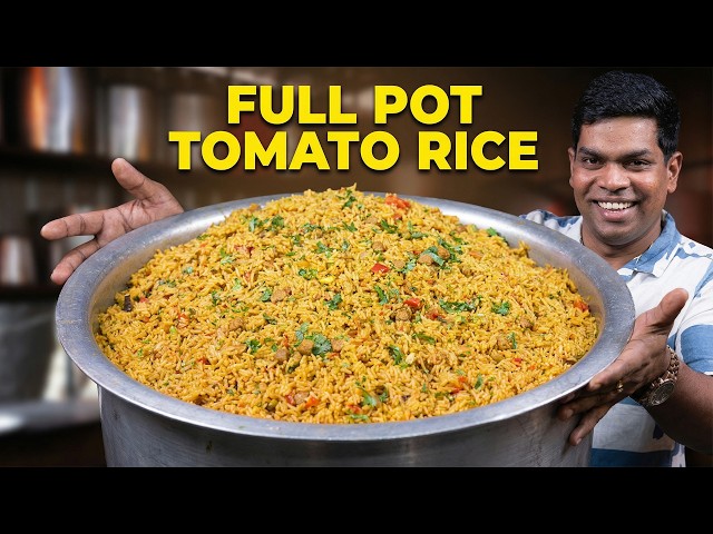 பக்காவான தக்காளி சாதம் 🤤 Ultimate Tomato Treat 🔥Try it once! Tomato Rice Recipe | Chef Deena Kitchen