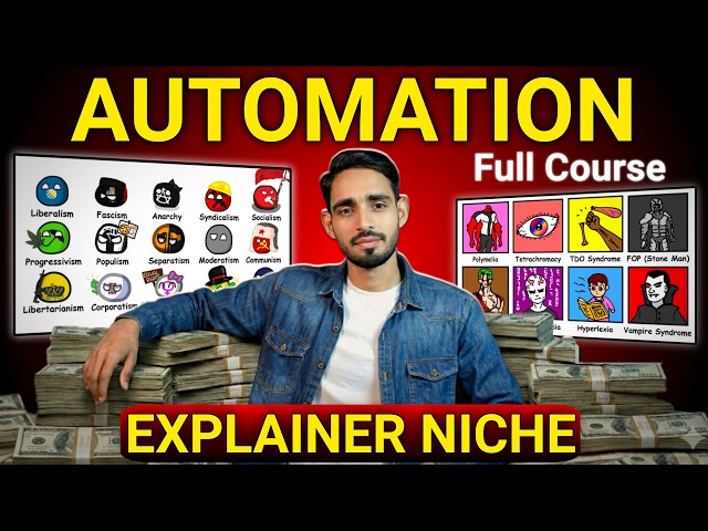 How To Make Viral Explainer Videos using FREE AI Tools | Youtube Automation Full Course