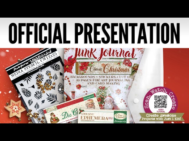 CHRISTMAS KIT - Art Journaling Selection