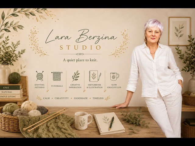 Добро пожаловать в Lara Berzina Studio | Вязание, творчество и вдохновение