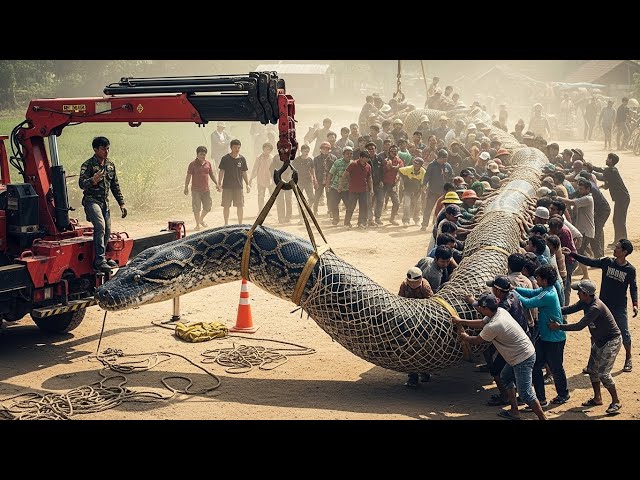 Top 3 Insane Giant Python Captures Ever Recorded